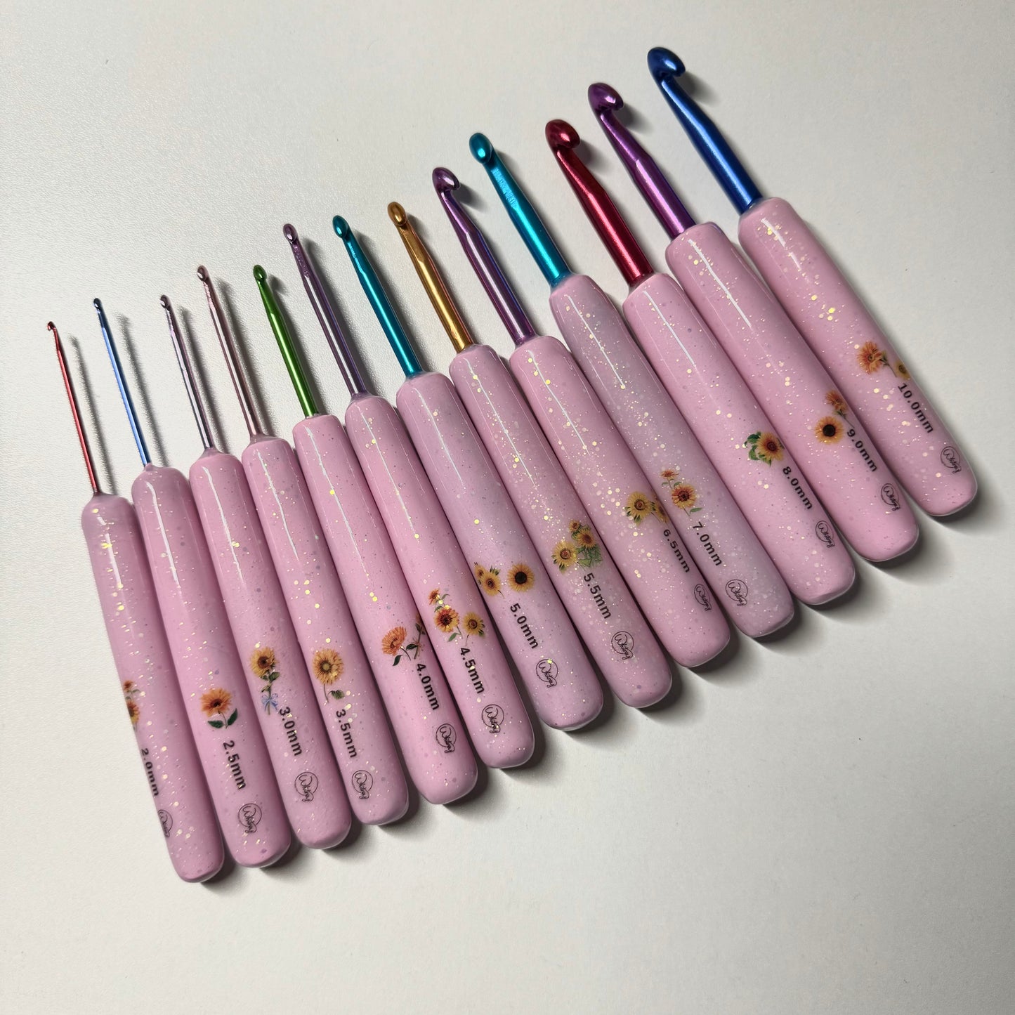 Sunshine Pink to Purple Hook - Sunflower