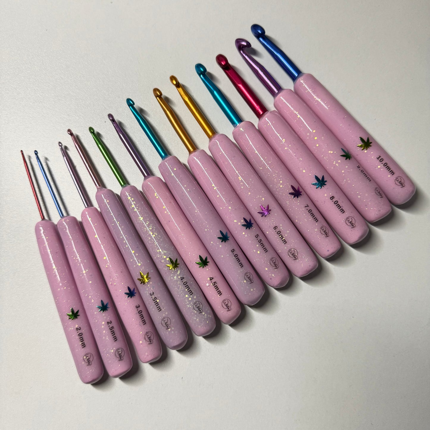 Sunshine Pink to Purple Hook - Leaf