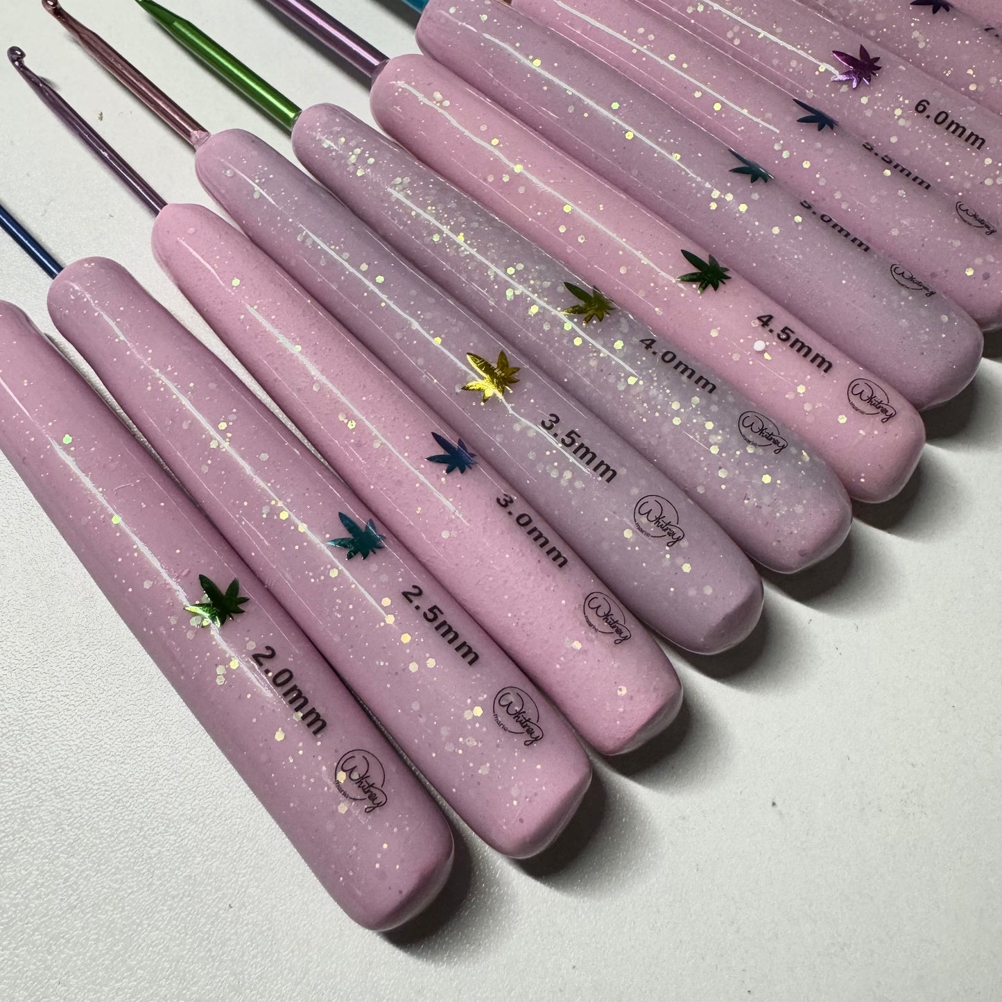 Sunshine Pink to Purple Hook - Leaf