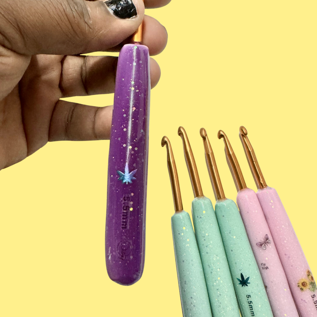 Sunshine Pink to Purple Hook - Leaf