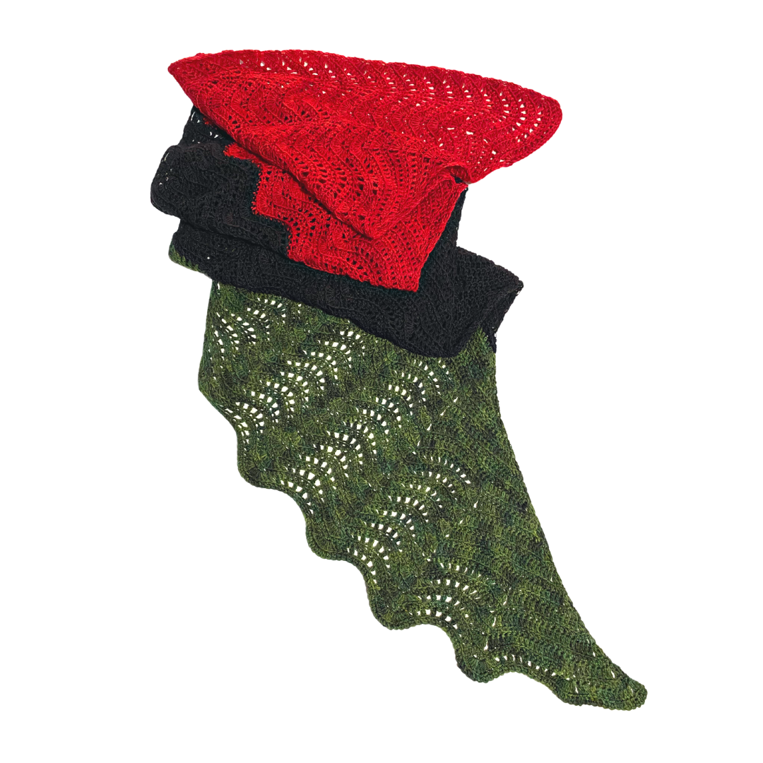 Waves on Swim   |   Crochet Shawl Pattern