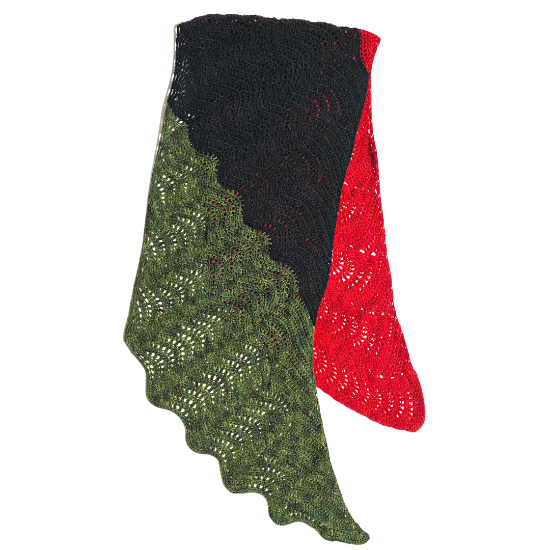 Waves on Swim   |   Crochet Shawl Pattern