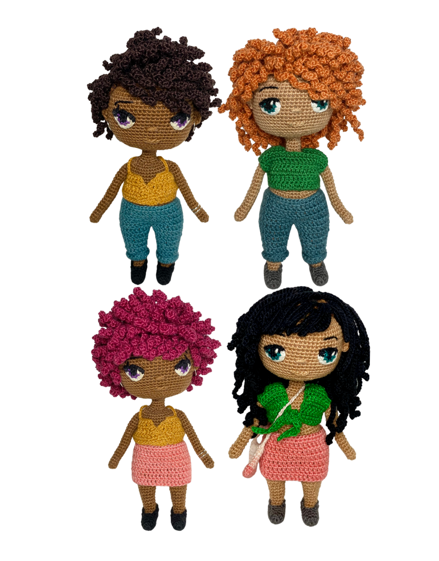 Mini Doll Outfits  |  Crochet Patterns