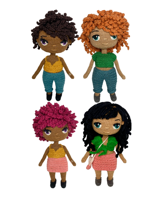 Mini Doll Outfits  |  Crochet Patterns