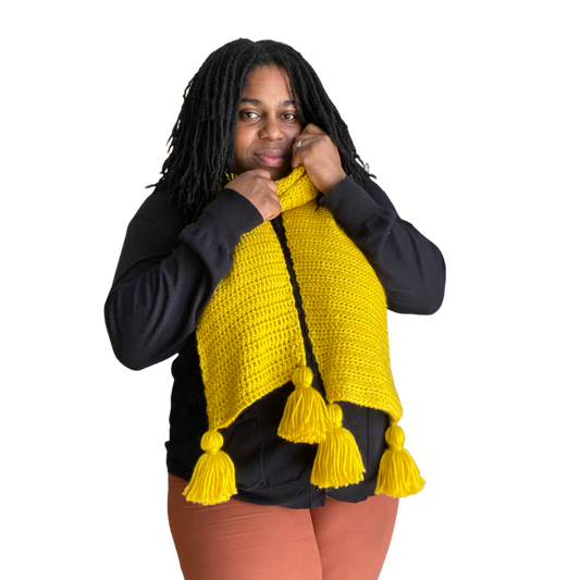 Design Element Scarf  |  Crochet Pattern