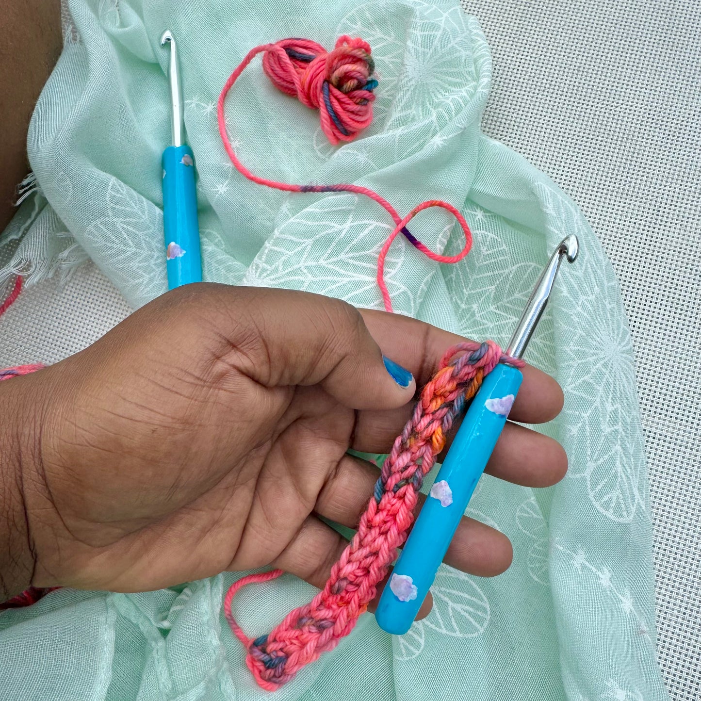 Cloudy Hook - Color Changing Crochet Hook