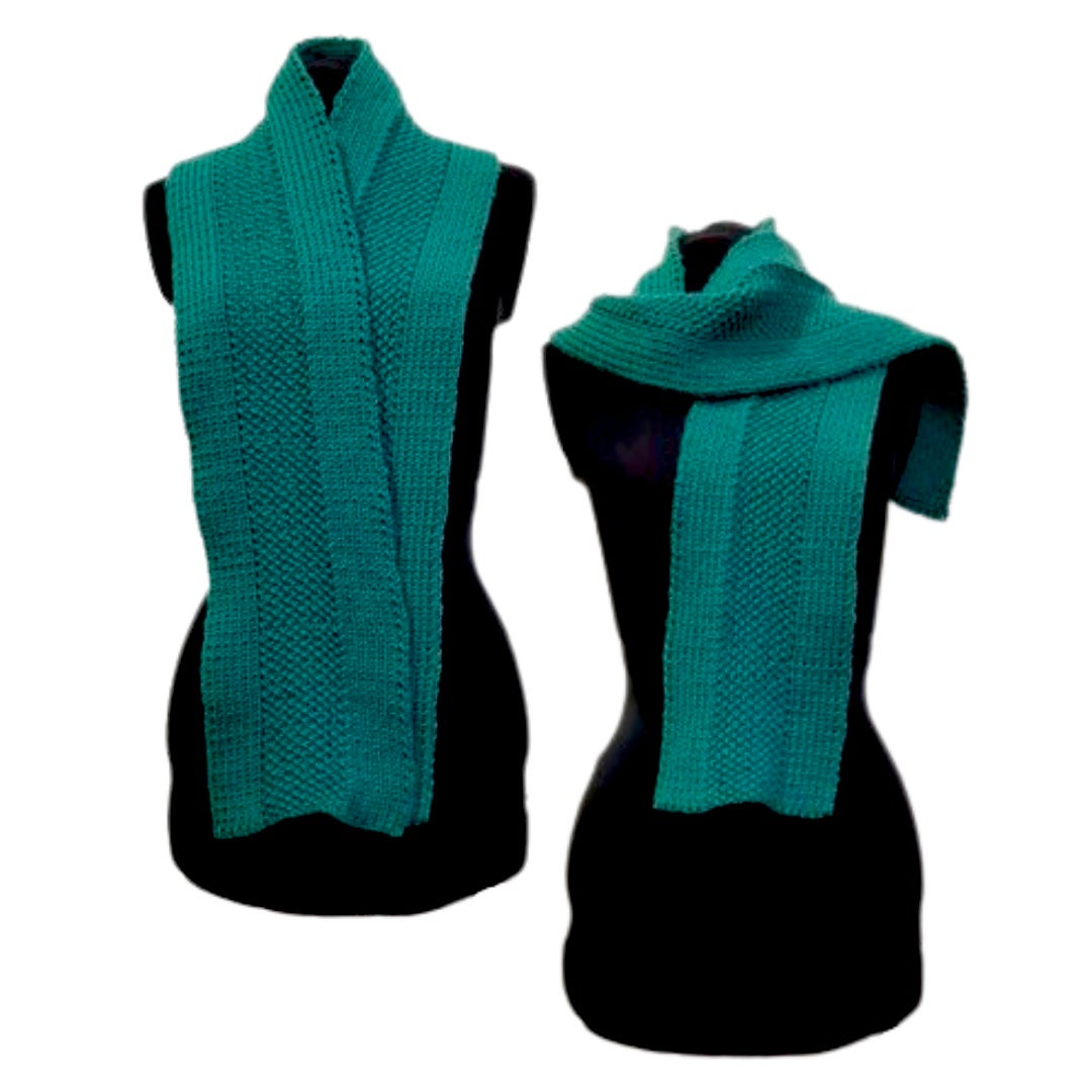 Delve Scarf  |  Knit Pattern