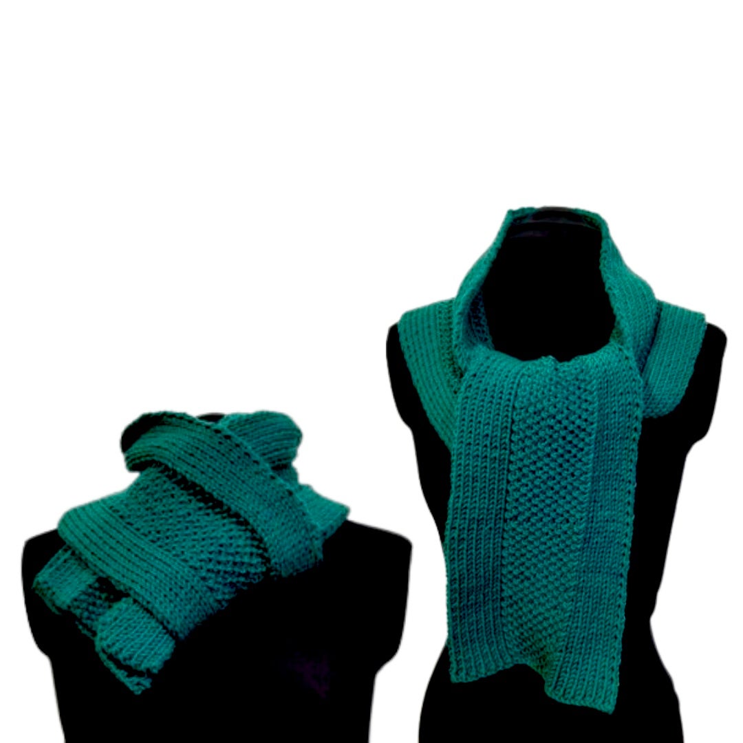 Delve Scarf  |  Knit Pattern